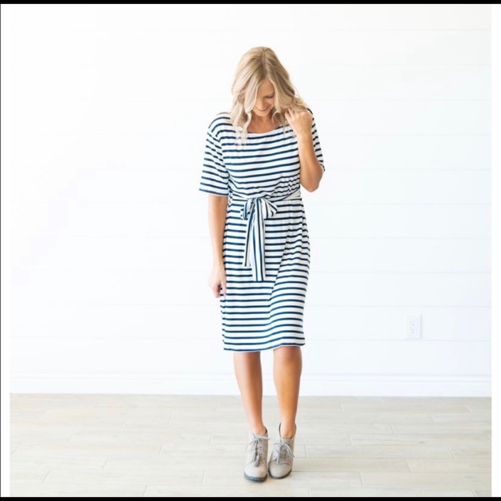 Casual Striped Dress